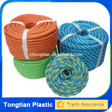 3 strands PP rope twisted 20mm fishing rope